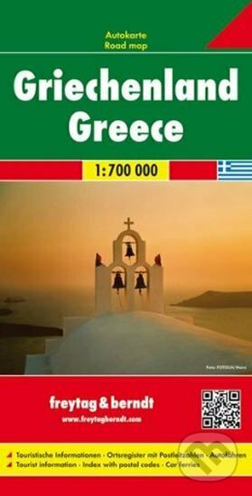 Griechenland, Greece/Řecko 1:700T/automapa, SHOCart