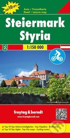 Steiermark, Styria/Štýrsko 1:150T/automapa, SHOCart