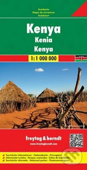 Kenya/Keňa 1:1,5M/mapa, SHOCart