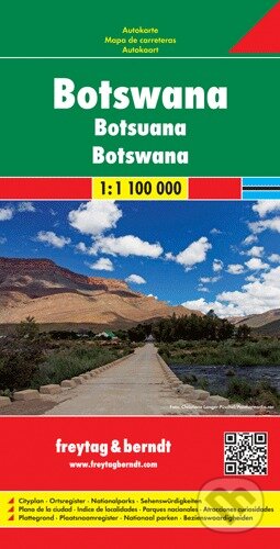 Botswana 1:1,5M/mapa, SHOCart
