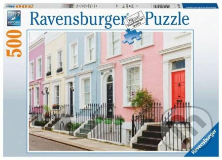 Barevné městské domy v Londýně, Ravensburger, 2022