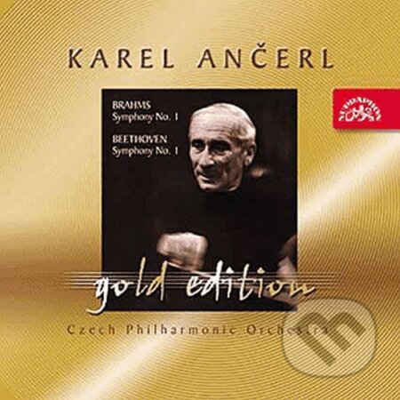 Karel Ančerl: Gold Edition 9 Brahms: Symfonie č. 1 c moll / Beethoven :Symfonie č. 1 C dur - CD - Johannes Brahms, Supraphon, 2002