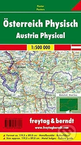 AKN 1 B Rakousko 1:500 000, freytag&berndt