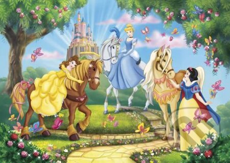 Maxi Princess & Horses - puzzle z kategorie Maxi dílky