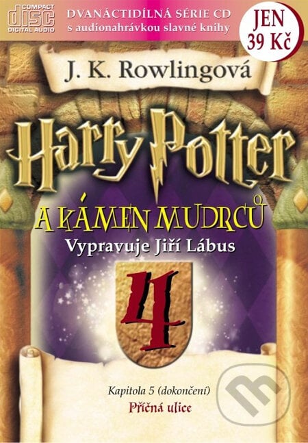 Harry Potter a Kámen mudrců - J.K. Rowling, Albatros CZ