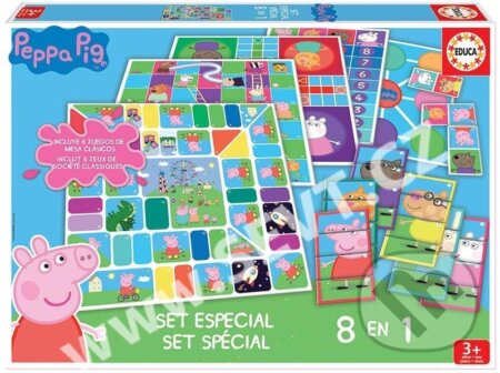 Prasátko Peppa - Soubor her 8v1 - hra z kategorie Klasické hry