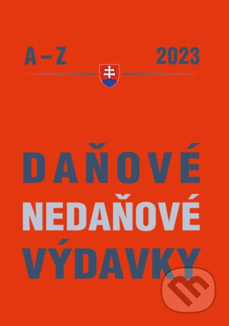 Daňové a nedaňové výdavky 2023, Poradca s.r.o., 2023