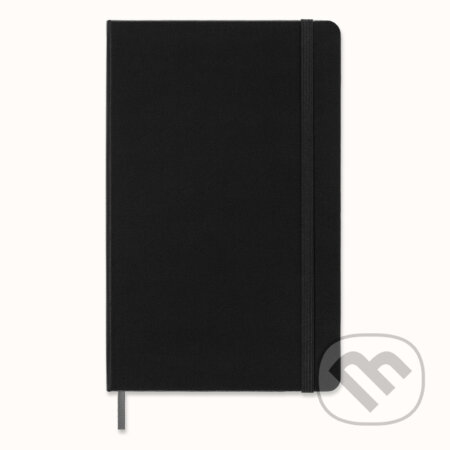 Moleskine - zápisník Smart (čierny, stredný) (linajkovaný)