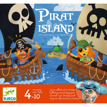 Pirátsky ostrov (Pirat island), Djeco, 2023