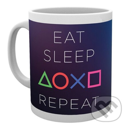 Hrnček PlayStation - Eat Sleep Play Repeat, Fantasy, 2023