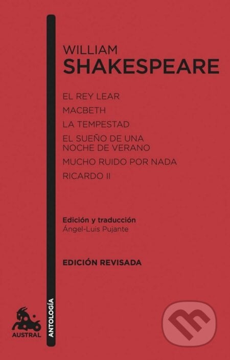 William Shakespeare. Antologia - William Shakespeare, Espasa, 2016