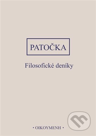 Filosofické deníky - Jan Patočka, Filozofický ústav AV ČR, 2023