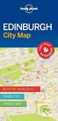 Lonely Planet Edinburgh City Map, Lonely Planet, 2017