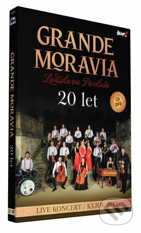 Grande Moravia 20 let (CD + DVD) - film z kategorie Hudobní