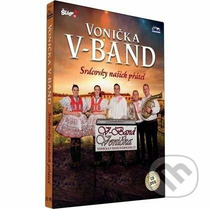 Vonička V-Band: Srdcovky našich přátel (CD + DVD) - V-Band Vonička - film z kategorie Hudobní
