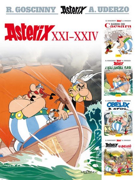 Asterix XXI - XXIV - René Goscinny, Albert Uderzo, Egmont ČR, 2013