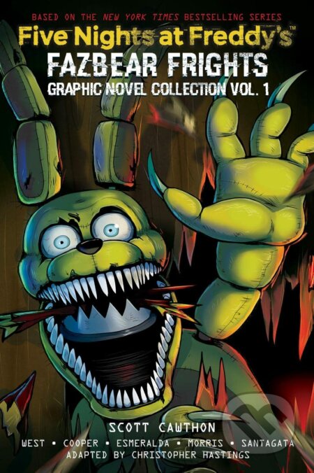 Five Nights at Freddy&#039;s: Fazbear Frights - Christopher Hastings, Scott Cawthon, Elley Cooper, Carly Anne West, Didi Esmeralda (Ilustrátor), Andi Santagata (Ilustrátor),   Anthony Morris (Ilustrátor), GRAPHIX, 2022