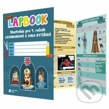 Školní lapbook: Lucemburkové a doba rytířská - kniha z kategorie 1. stupeň