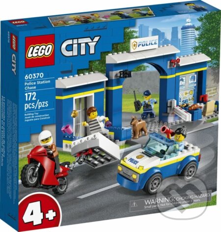 LEGO® City 60370 Naháňačka na policajnej stanici, LEGO, 2023
