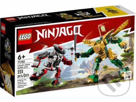 LEGO® NINJAGO® 71781 Lloyd a súboj robotov EVO, LEGO, 2023