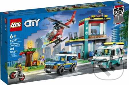 LEGO® City 60371 Zásahová centrála, LEGO, 2023