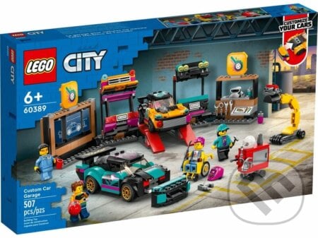 LEGO® City 60389 Tuningová autodielňa, LEGO, 2023
