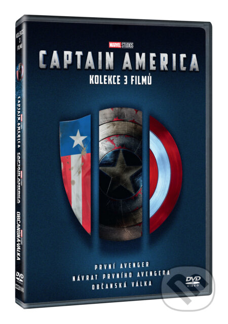 Captain America kolekce 1.-3. - Joe Johnston, Anthony Russo, Joe Russo,