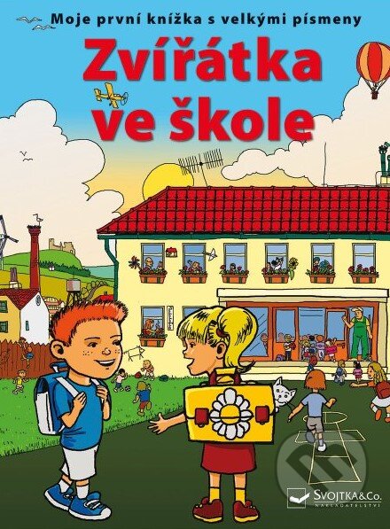 Zvířátka ve škole (Moje první knížka s velkými písmeny) - kniha z kategorie Beletrie pro děti