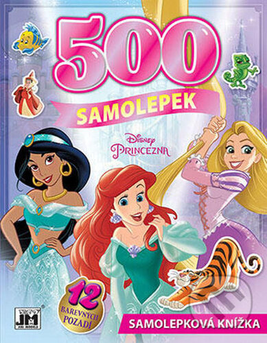 500 samolepek - Disney Princezny, Jiří Models, 2023