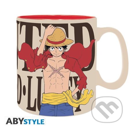 One Piece keramický hrnček  - Luffy & Wanted, ABYstyle, 2023