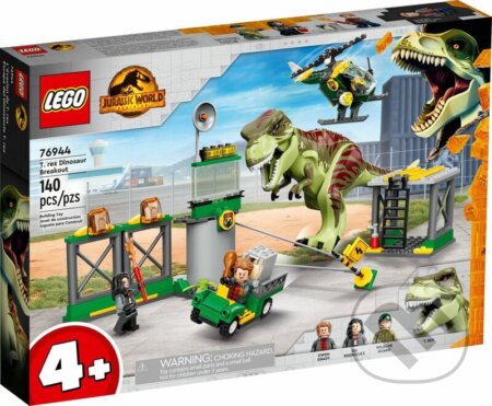 LEGO® Jurassic World™ 76944 Únik T-rexa, LEGO, 2023