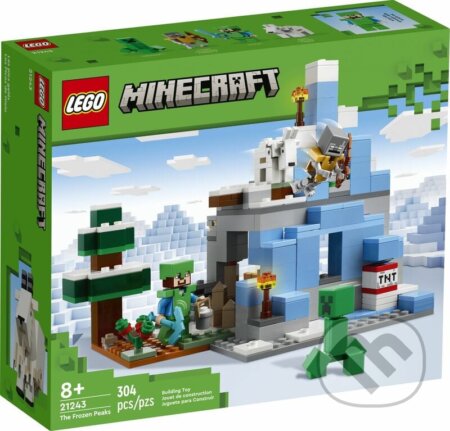 LEGO® Minecraft® 21243 Ľadové hory, LEGO, 2023