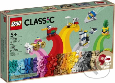 LEGO® Classic 11021 90 rokov hier, LEGO, 2023
