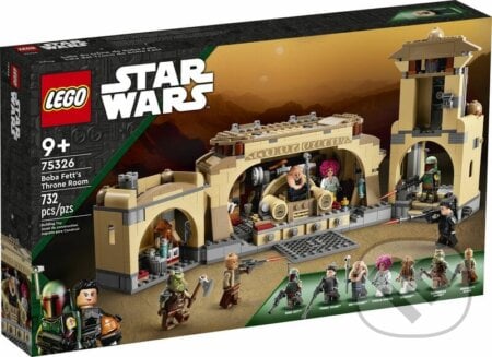 LEGO® Star Wars™ 75326 Trónna sieň Boby Fetta, LEGO, 2023