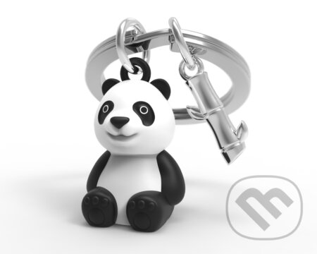 Kľúčenka - Panda a bambusový list, Metalmorphose, 2023