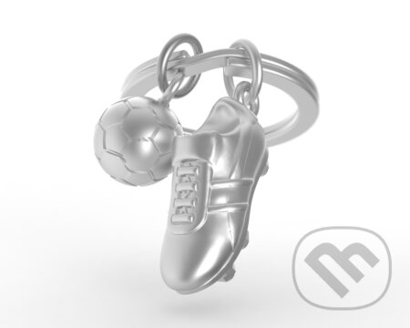 Kľúčenka - Kopačka a futbalová lopta, Metalmorphose, 2023