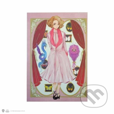 Fantastické zvieratá zápisník A5 - Queenie Goldstein