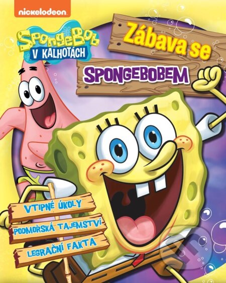 SpongeBob: Zábava se SpongeBobem - kniha z kategorie Úkoly pro děti
