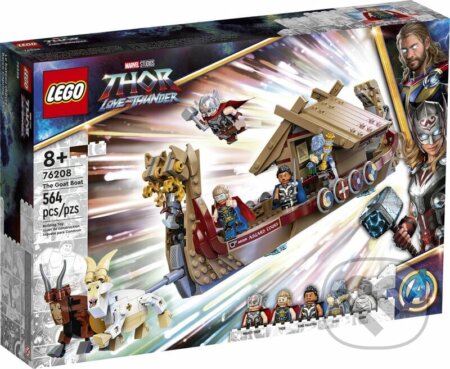 LEGO® Marvel 76208 Loď s kozím záprahom, LEGO, 2023