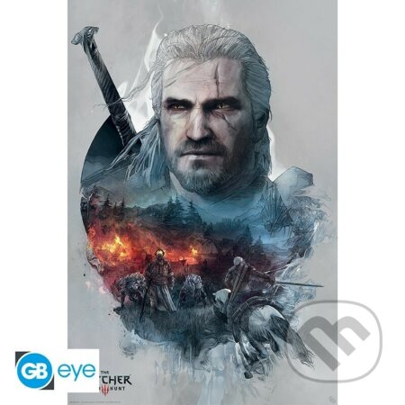 Plagát Zaklínač - Geralt, Fantasy, 2023