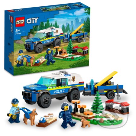LEGO® City 60369 Mobilné cvičisko pre policajné psy, LEGO, 2023