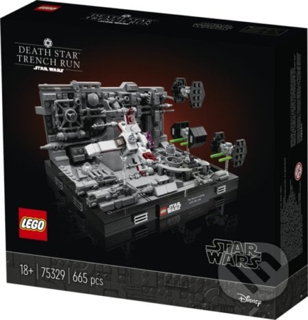 LEGO® Star Wars™ 75329 Útok na Hviezdu smrti – dioráma, LEGO, 2023
