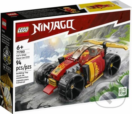 LEGO® NINJAGO® 71780 Kaiovo nindžovské pretekárske auto EVO - 