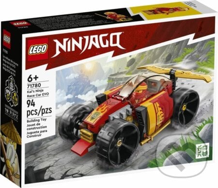 LEGO® NINJAGO® 71780 Kaiovo nindžovské pretekárske auto EVO, LEGO, 2023