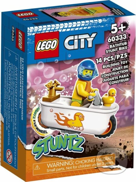 LEGO® City 60333 Vaničková kaskadérska motorka, LEGO, 2023