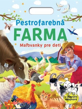 Pestrofarebná farma - Maľovanky pre deti, Foni book, 2023
