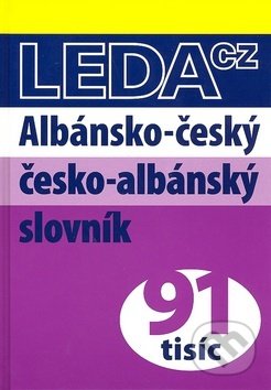 Albánsko-český a česko-albánský slovník - Virgjil Monari, Leda, 2007