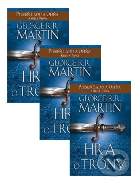 3 x Hra o tróny - George R.R. Martin, Tatran, 2014