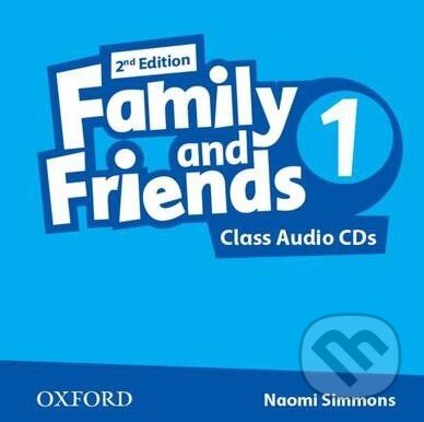 Family and Friends 1 - Class Audio CD (Second edition) - audiokniha z kategorie Jazykové učebnice a slovníky