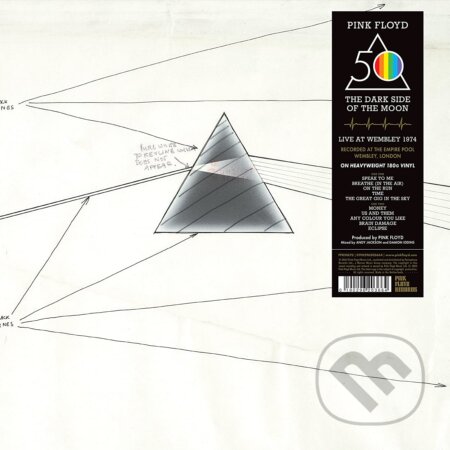 Pink Floyd: The Dark Side Of The Moon Live At Wembley 1974 LP - Pink Floyd, Hudobné albumy, 2023